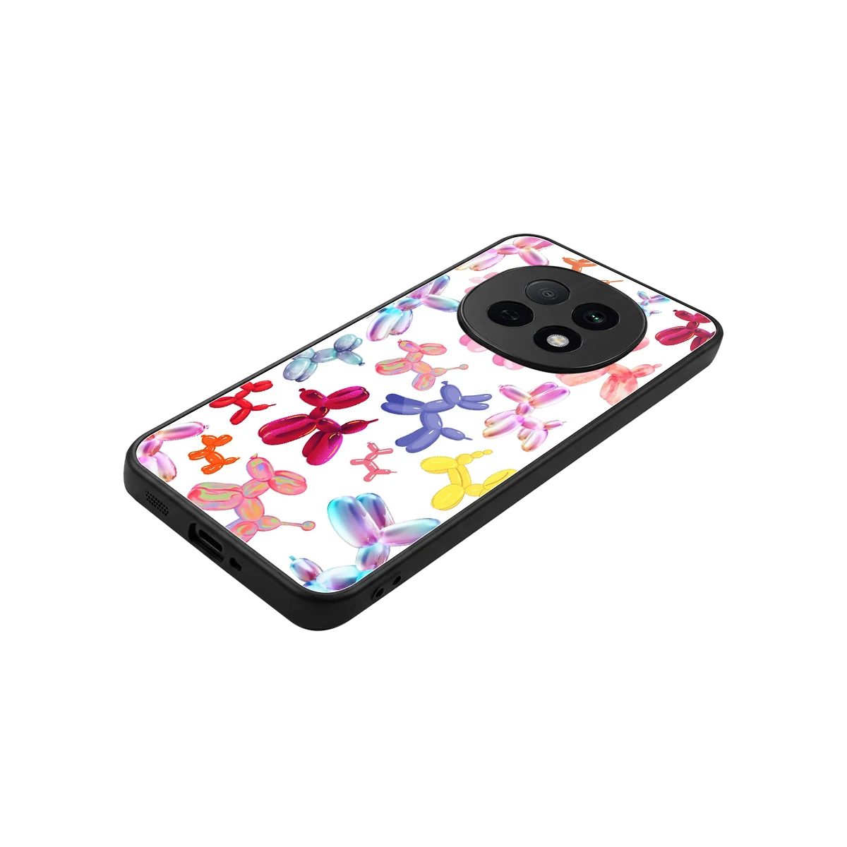 Magic Float stylish phone case for oppo f29 pro 5g | glossy glass and slim fit