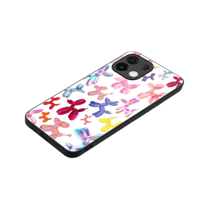 Magic Float stylish phone case for oppo k13 5g | glossy glass and slim fit