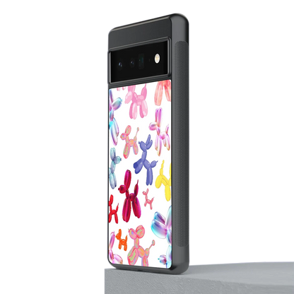 Magic Float stylish phone case for google pixel 6 pro | glossy glass and slim fit