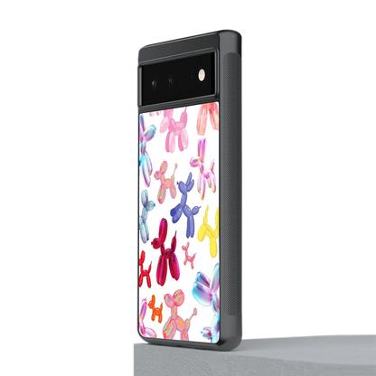 Magic Float stylish phone case for google pixel 6 | glossy glass and slim fit