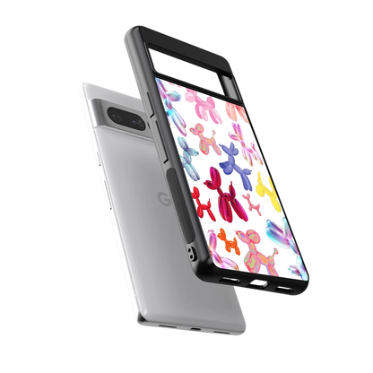 Magic Float sleek google pixel 7 pro cover with tempered glass back and TPU edges