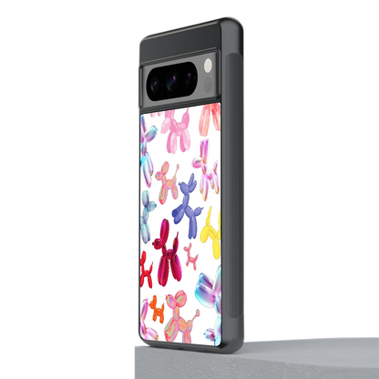 Magic Float stylish phone case for google pixel 8 pro | glossy glass and slim fit