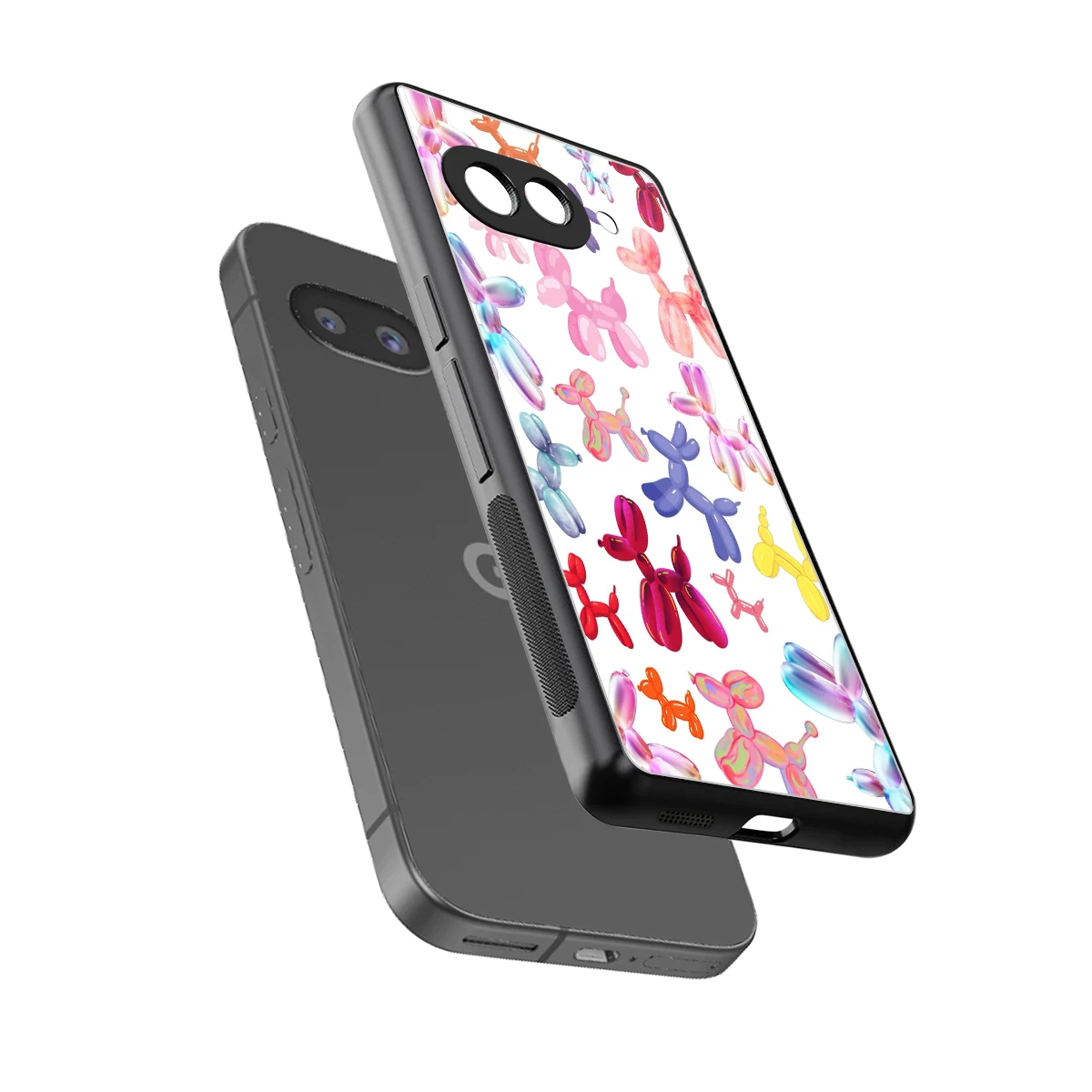 Magic Float sleek google pixel 10a cover with tempered glass back and TPU edges