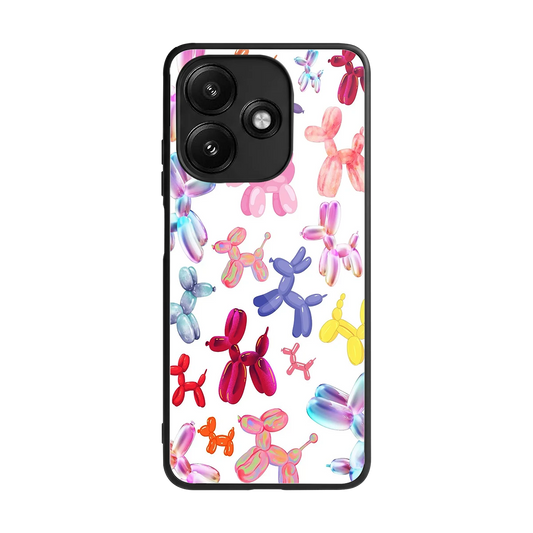 Magic Float back phone cover | glass case for redmi 12 5g