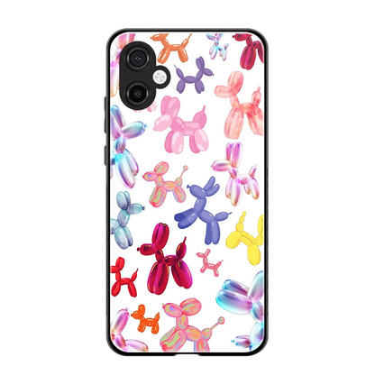 Magic Float back phone cover | glass case for samsung galaxy a06 5g