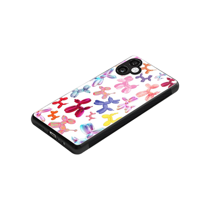 Magic Float stylish phone case for samsung galaxy a06 5g | glossy glass and slim fit