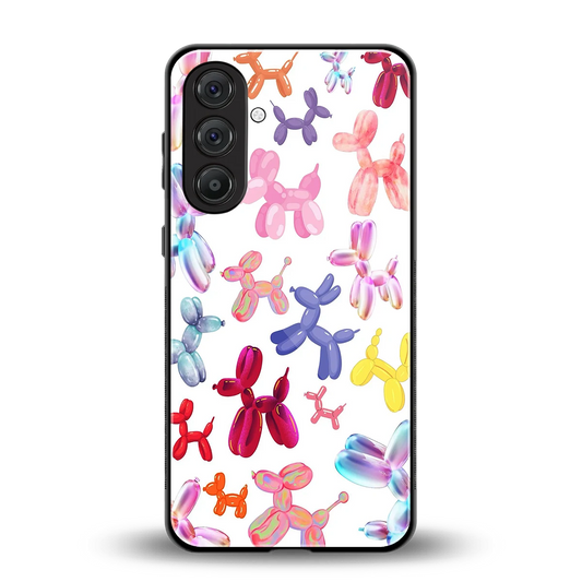 Magic Float back phone cover | glass case for samsung galaxy a56 5g