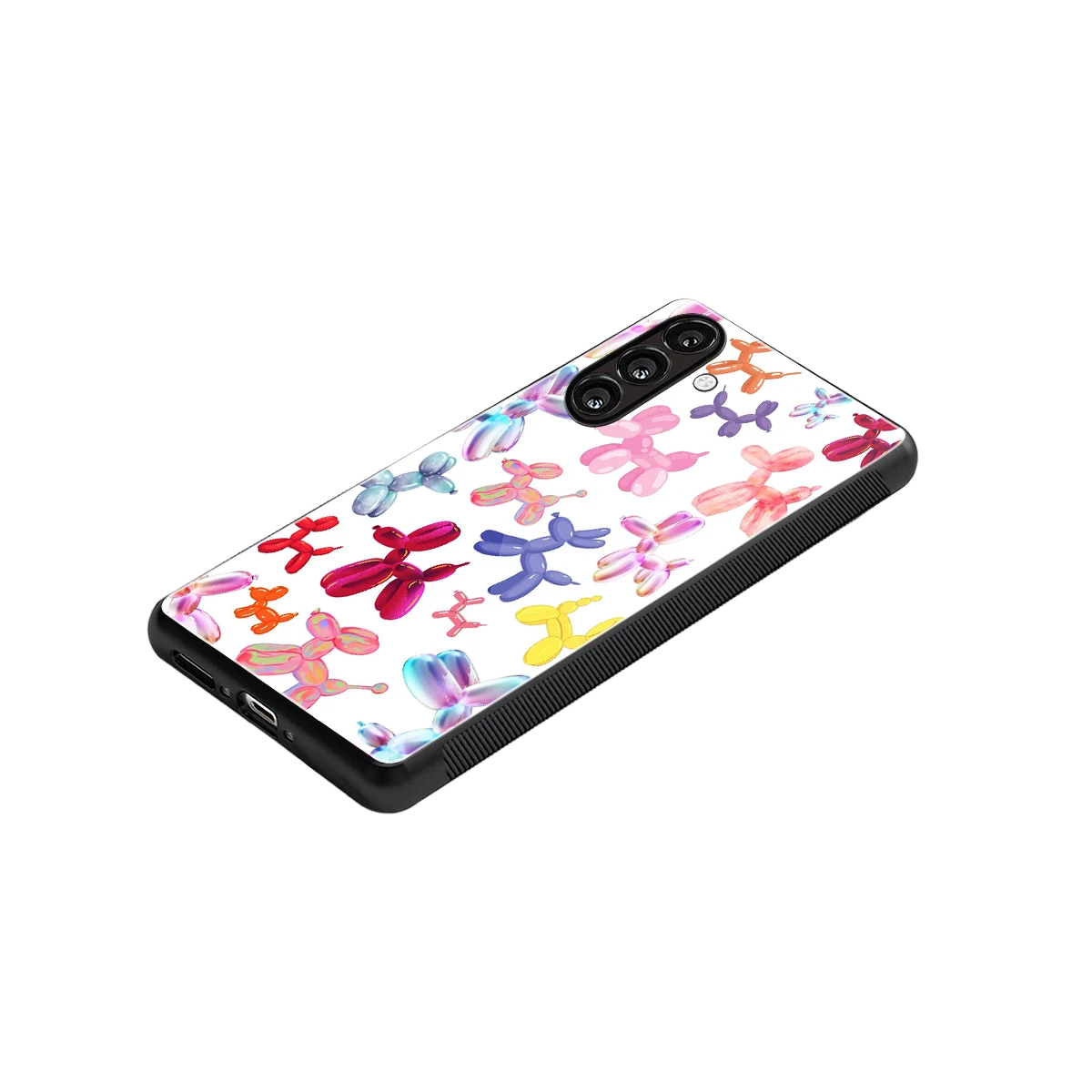 Magic Float stylish phone case for samsung galaxy m35 5g | glossy glass and slim fit