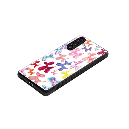 Magic Float stylish phone case for samsung galaxy m35 5g | glossy glass and slim fit