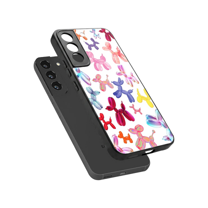 Magic Float sleek samsung galaxy s22 cover with tempered glass back and TPU edges
