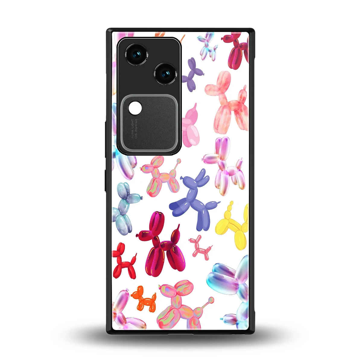 Magic Float back phone cover | glass case for vivo v30