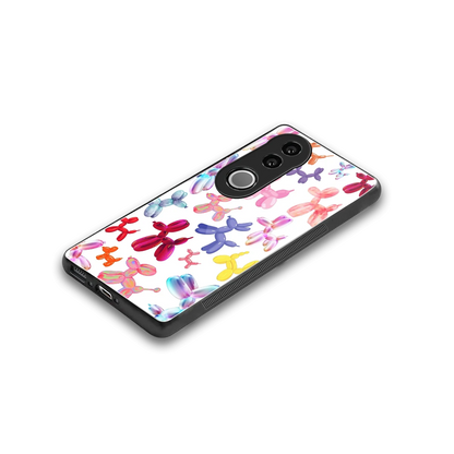 Magic Float stylish phone case for vivo v50 | glossy glass and slim fit