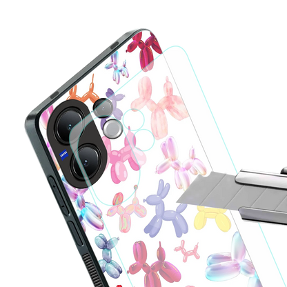 Magic Float stylish phone case for vivo v60 | glossy glass and slim fit