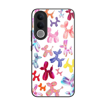 Magic Float back phone cover | glass case for vivo v70 fe