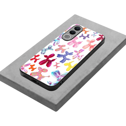 Magic Float stylish phone case for vivo v70 fe | glossy glass and slim fit