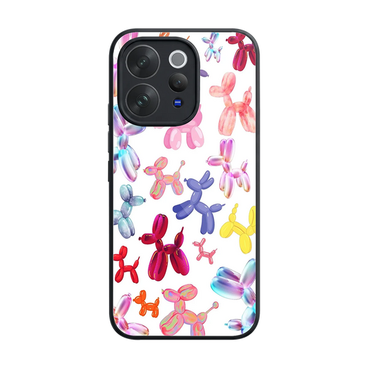 Magic Float back phone cover | glass case for vivo v70 elite