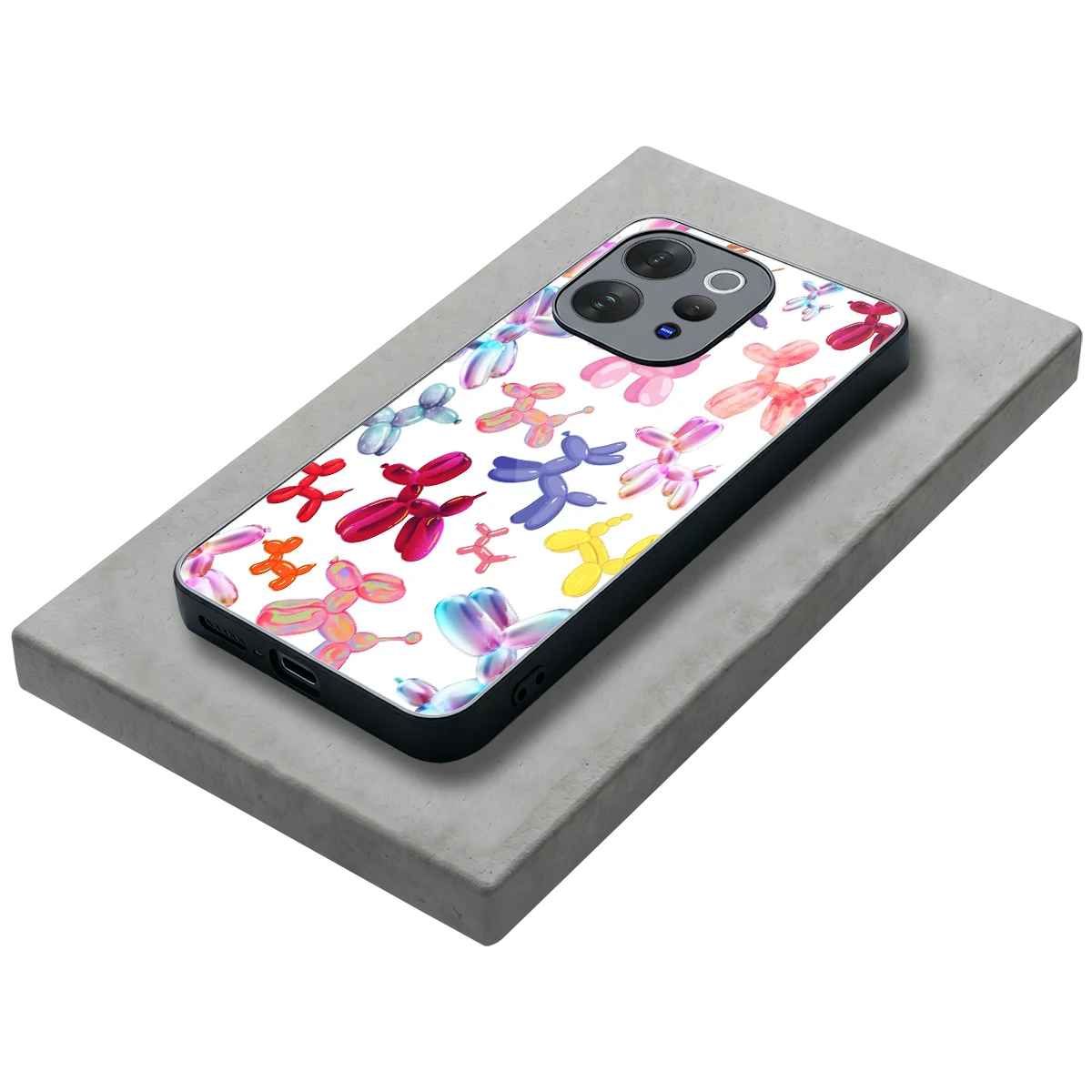 Magic Float stylish phone case for vivo v70 | glossy glass and slim fit
