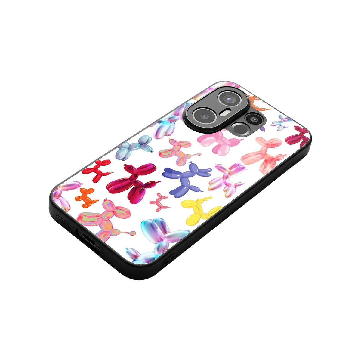 Magic Float stylish phone case for vivo x200 fe | glossy glass and slim fit