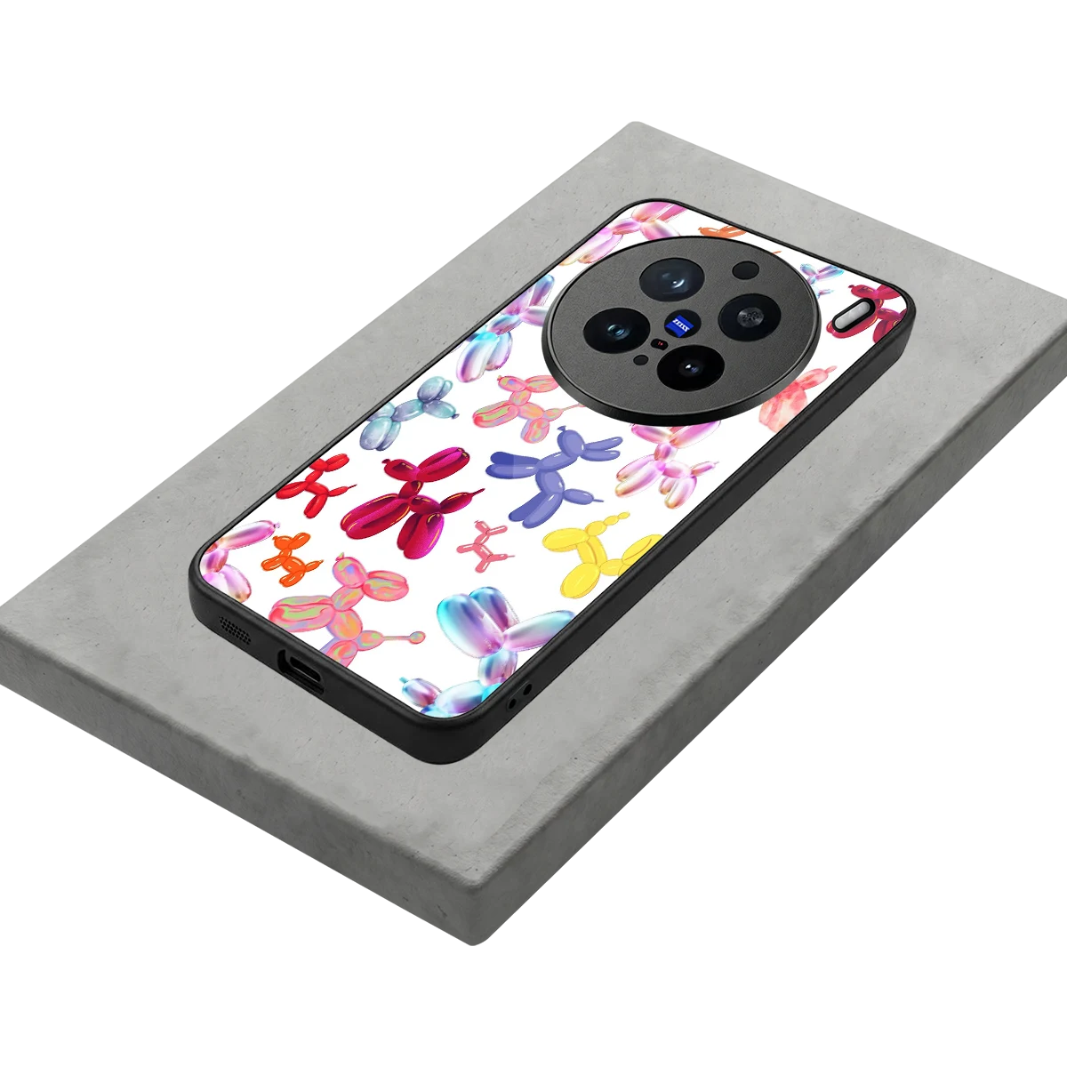 Magic Float stylish phone case for vivo x200 pro | glossy glass and slim fit