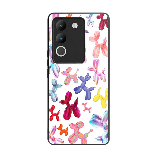 Magic Float back phone cover | glass case for vivo y200 5g