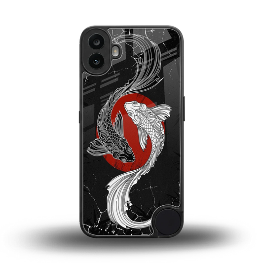 Majestic Marine back phone cover | glass case for cmf nothing phone 1