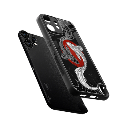 Majestic Marine sleek cmf nothing phone 2 pro cover with tempered glass back and TPU edges