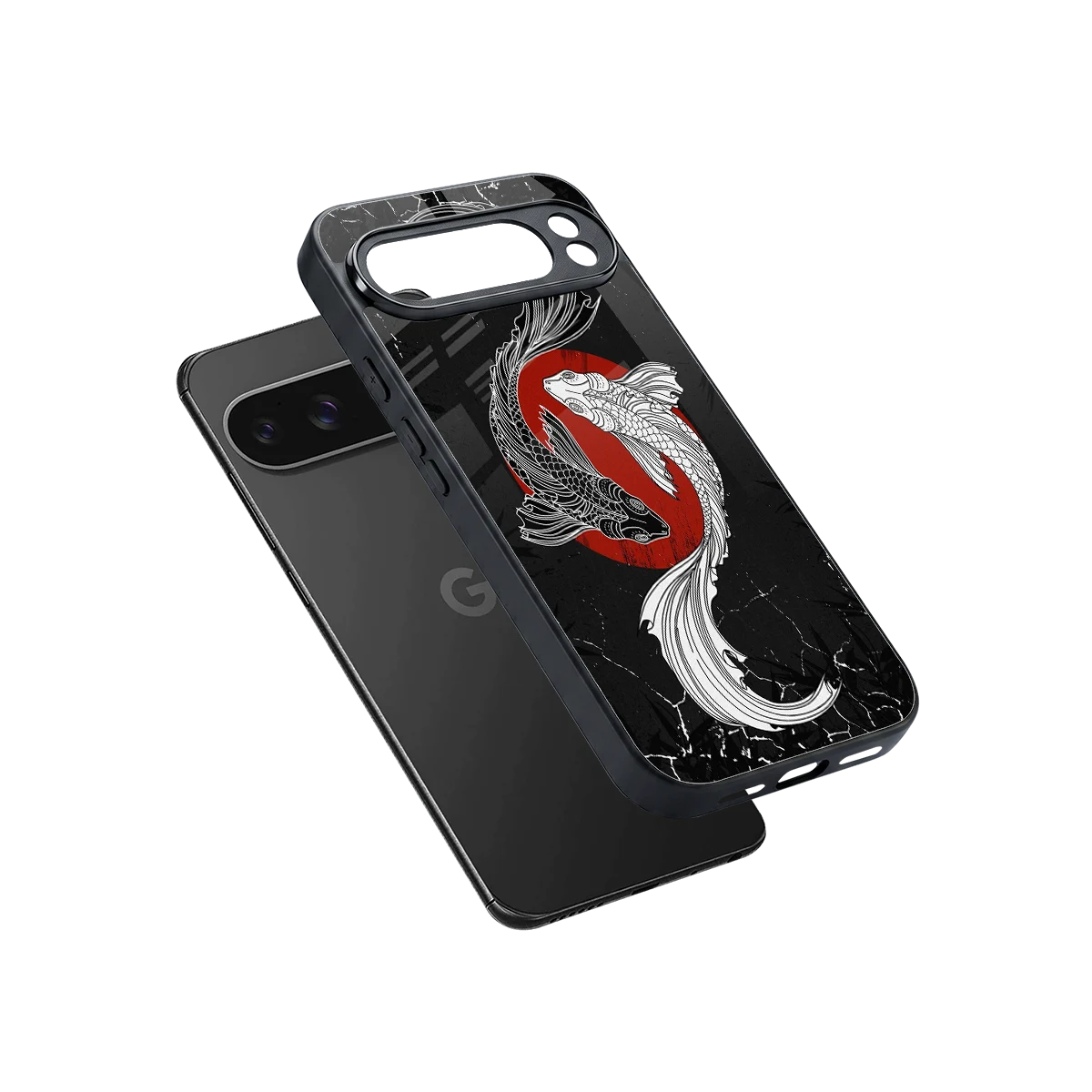 Majestic Marine sleek google pixel 10 pro xl cover with tempered glass back and TPU edges