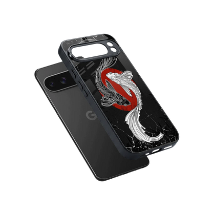 Majestic Marine sleek google pixel 10 pro xl cover with tempered glass back and TPU edges