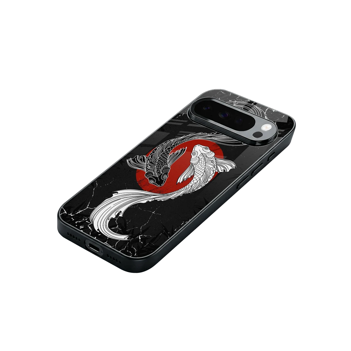 Majestic Marine stylish phone case for google pixel 10 pro xl | glossy glass and slim fit