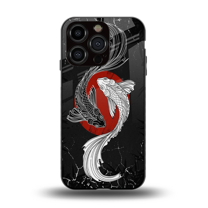 Majestic Marine back phone cover | glass case for iphone 13 pro