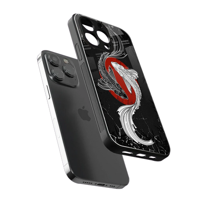 Majestic Marine sleek iphone 13 pro cover with tempered glass back and TPU edges
