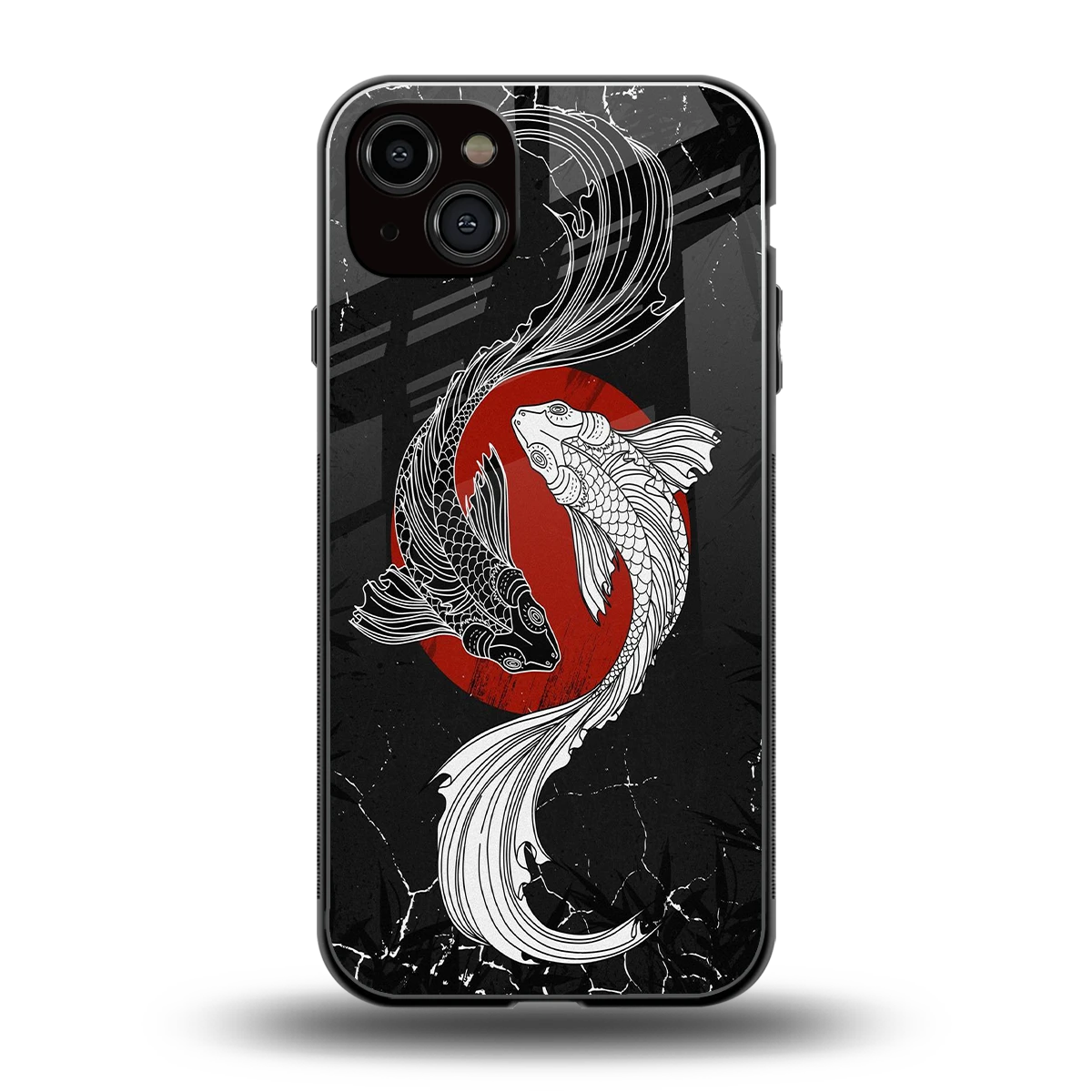 Majestic Marine back phone cover | glass case for iphone 15 plus