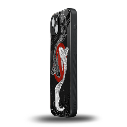 Majestic Marine iphone 15 plus mobile cover | shockproof glass phone case