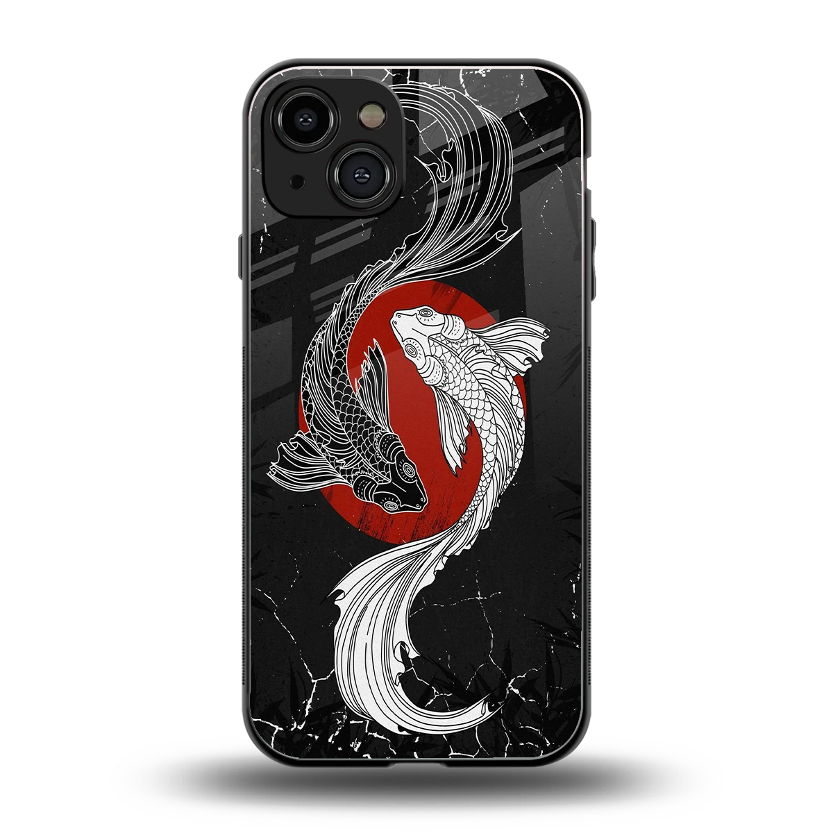 Majestic Marine back phone cover | glass case for iphone 15