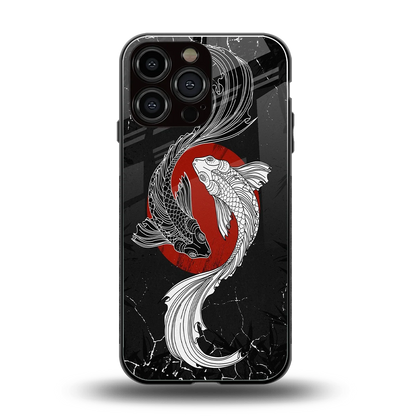 Majestic Marine back phone cover | glass case for iphone 16 pro max