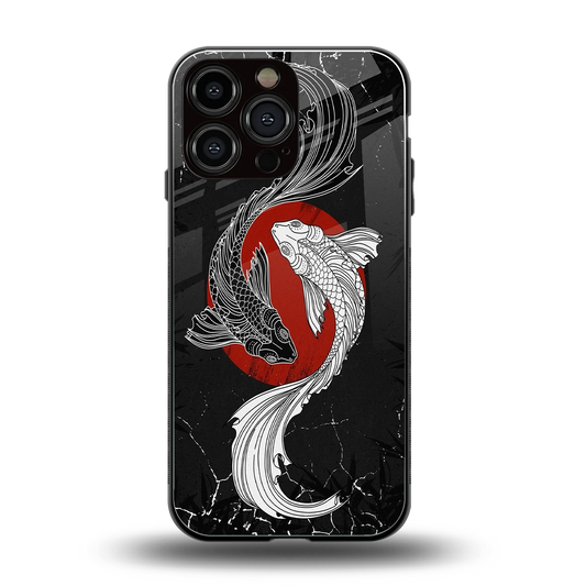 Majestic Marine back phone cover | glass case for iphone 16 pro max