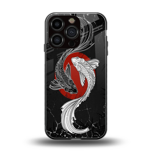Majestic Marine back phone cover | glass case for iphone 16 pro