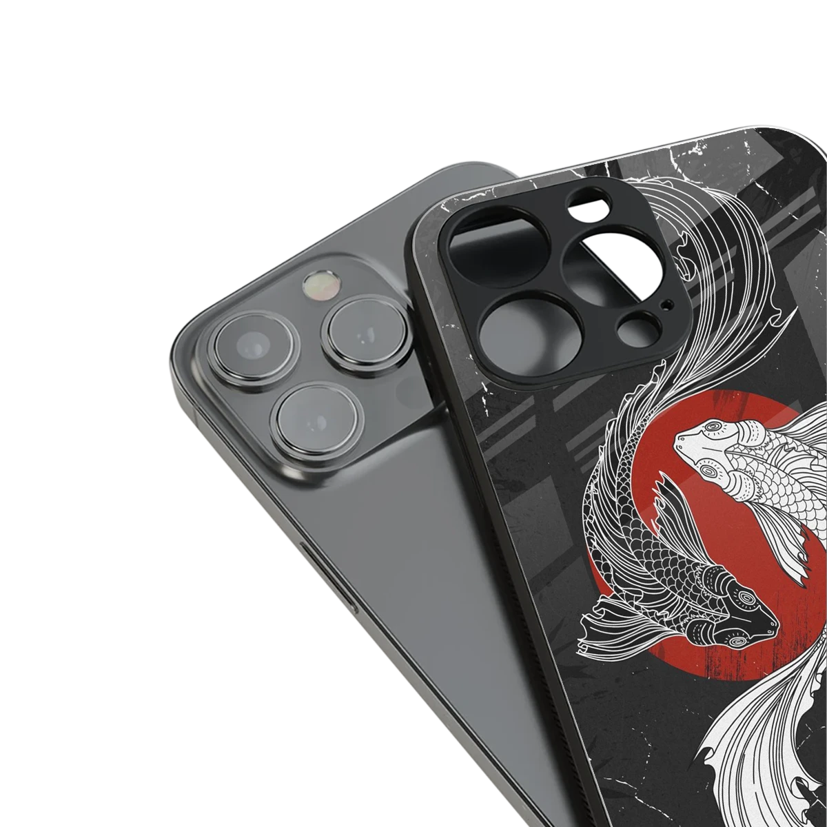 Majestic Marine stylish phone case for iphone 14 | glossy glass and slim fit