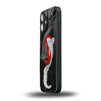 Majestic Marine iPhone 16 mobile cover | shockproof glass phone case