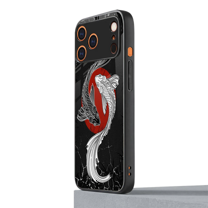 Majestic Marine iphone 17 pro mobile cover | shockproof glass phone case