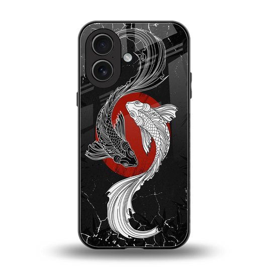 Majestic Marine back phone cover | glass case for iphone 17
