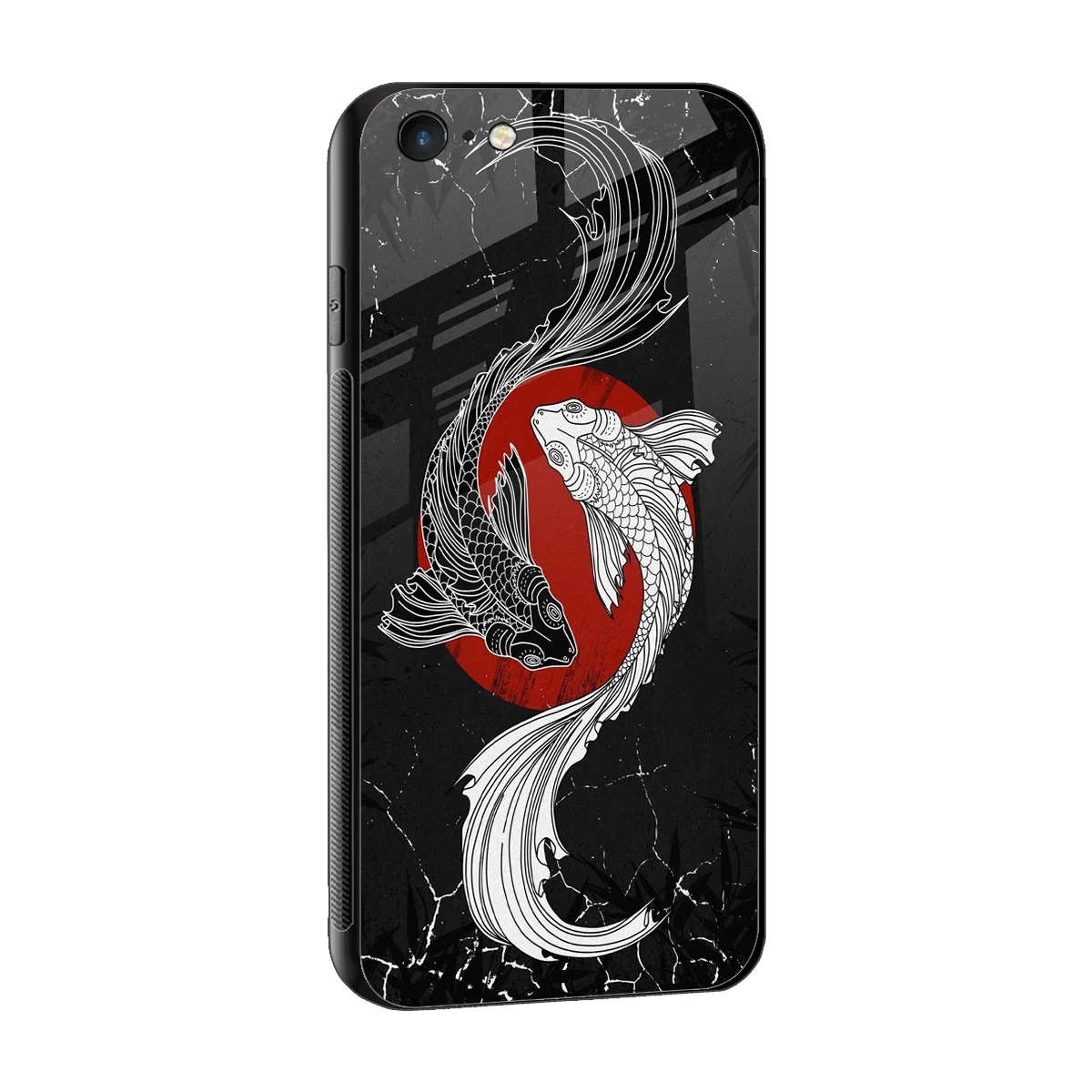 Majestic Marine sleek iphone 6 cover with tempered glass back and TPU edges