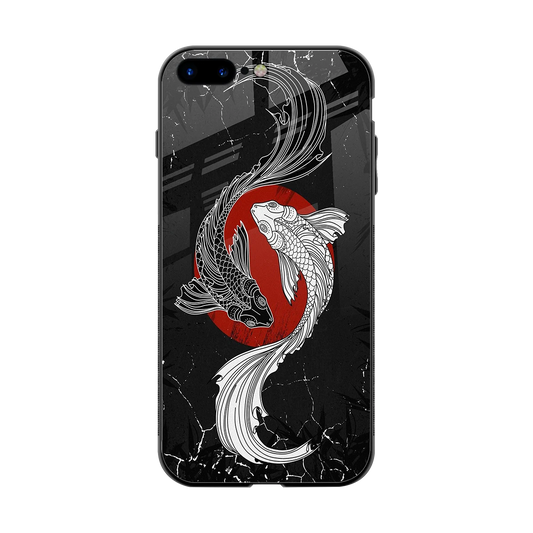 Majestic Marine back phone cover | glass case for iphone 8 plus