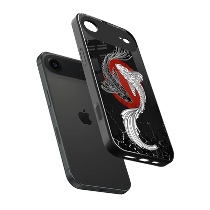 Majestic Marine sleek iphone air cover with tempered glass back and TPU edges