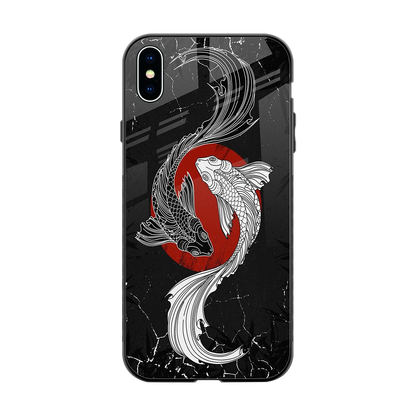 Majestic Marine back phone cover | glass case for iphone xs max