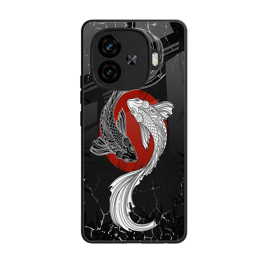 Majestic Marine back phone cover | glass case for iqoo neo 10r 5g