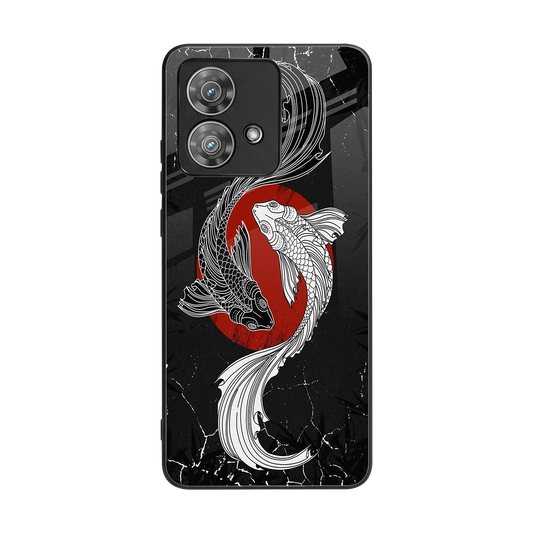 Majestic Marine back phone cover | glass case for motorola edge 40 neo 5g