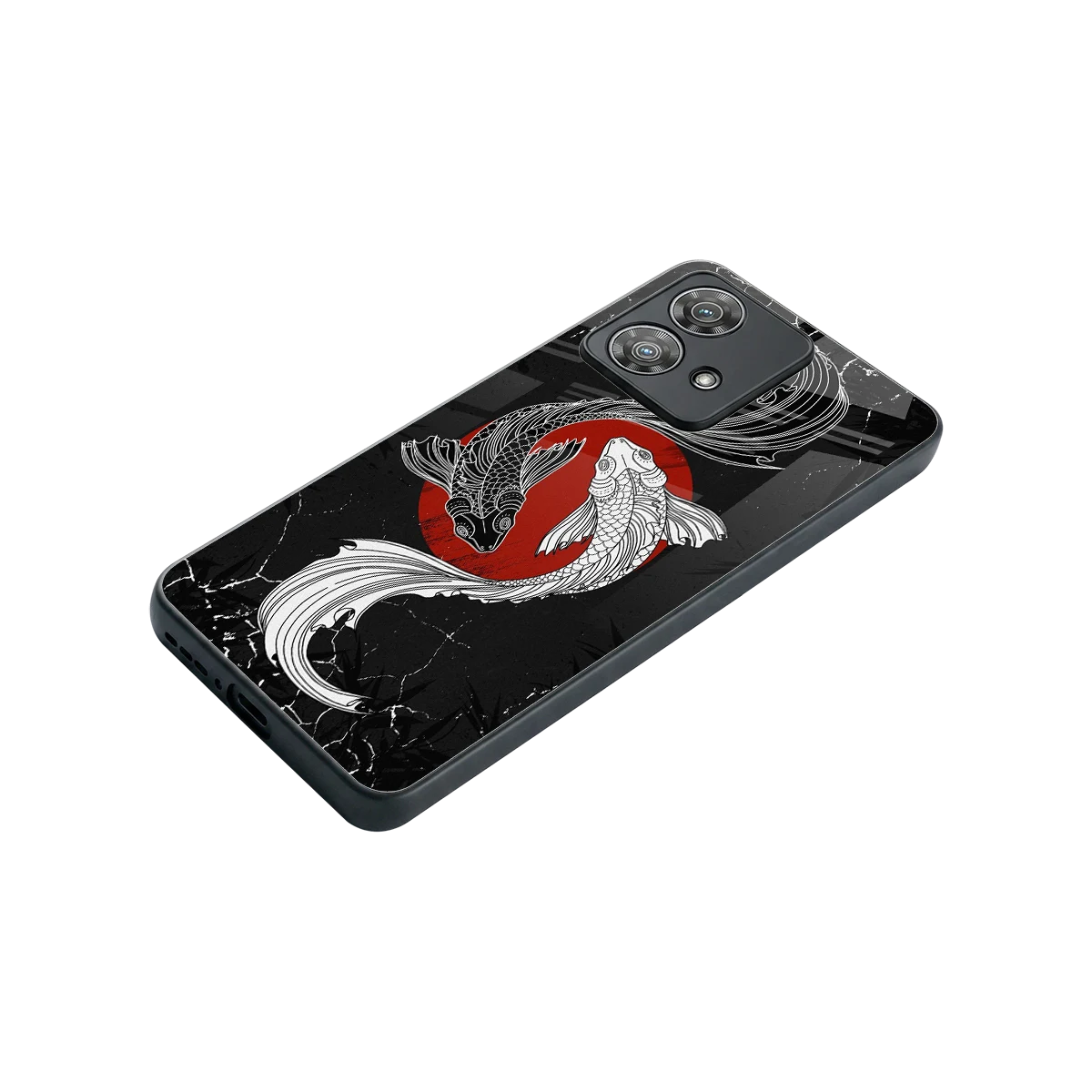 Majestic Marine stylish phone case for motorola edge 40 neo 5g | glossy glass and slim fit