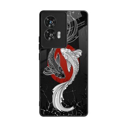 Majestic Marine back phone cover | glass case for motorola edge 50 fusion