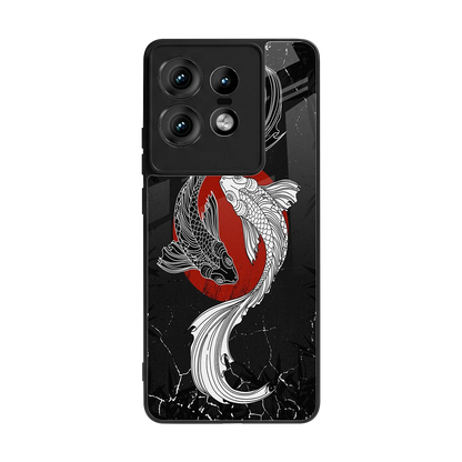 Majestic Marine back phone cover | glass case for motorola edge 50 pro